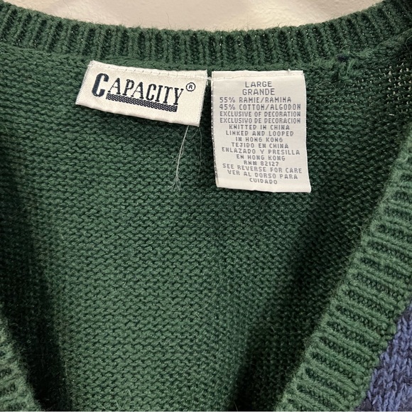 Capacity Vintage Fall Embroidered Sweater Vest - Picture 6 of 6